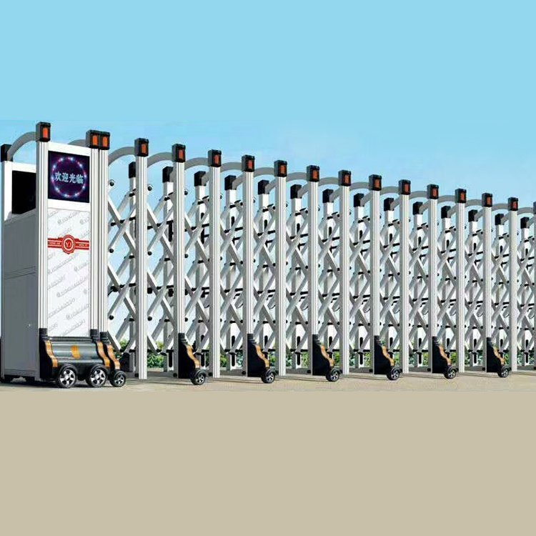 伸缩门 沈阳伸缩门自动伸缩门  伸缩门定制厂家-金华伦