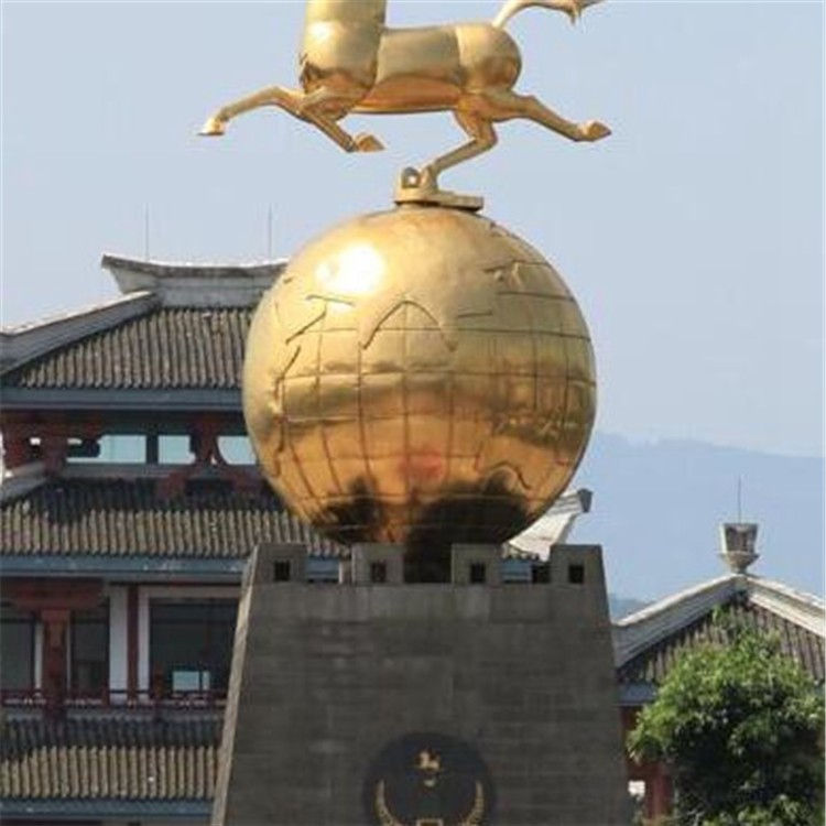 文禄公司 铜雕马踏飞燕 铜马工艺品加工