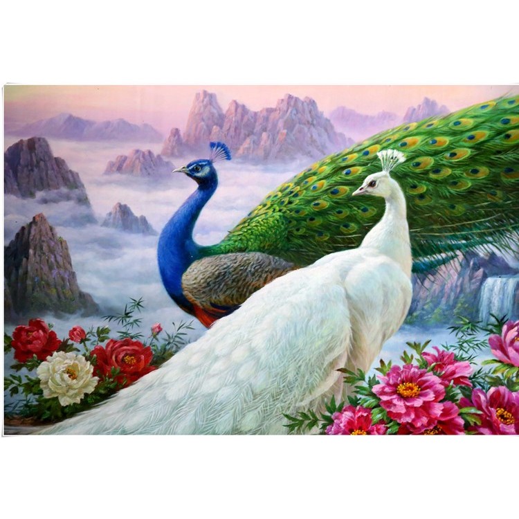 朝鲜画 朝鲜艺术品创作基地 朝鲜油画 专业定制油画