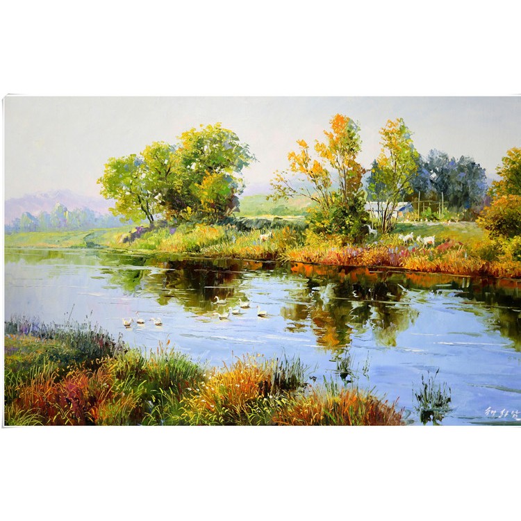 沈阳朝鲜油画 朝鲜艺术品创作基地 朝鲜油画 沈阳专业定制油画