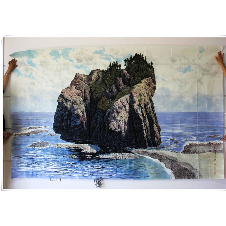 朝鲜油画 朝鲜艺术品创作基地  朝鲜油画 专业定制油画