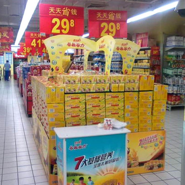 沈阳商业广告 超市地堆 印刷公司上门服务 沈阳喷绘工厂制作加工