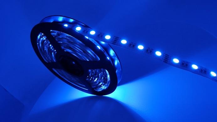 5050幻彩感应踏步楼梯音乐声控led线性智能灯条