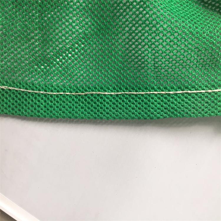 蓝绿菱形孔防风抑尘网 聚乙烯阻燃防风网 山坡养护防尘网