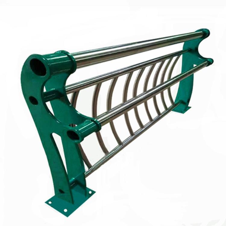 不锈钢复合管栏杆 中山人行道护栏 定制河道桥梁围栏