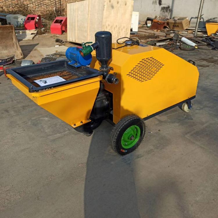 德式砂浆喷涂机柴油砂浆喷涂机