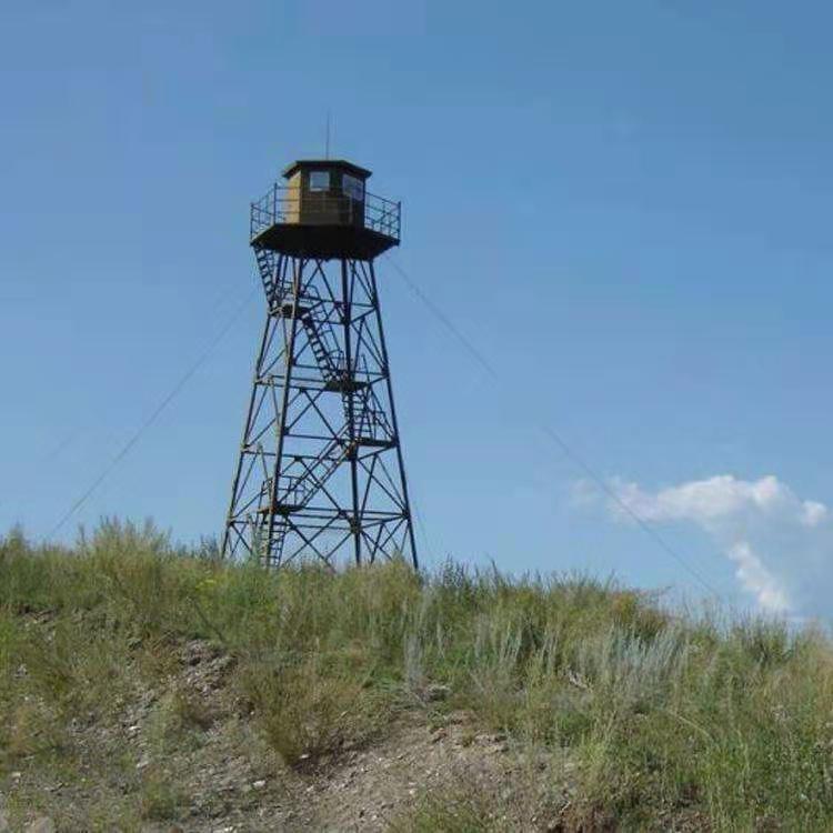 监控塔厂家生产防火监控塔 钢结构瞭望塔支持定制