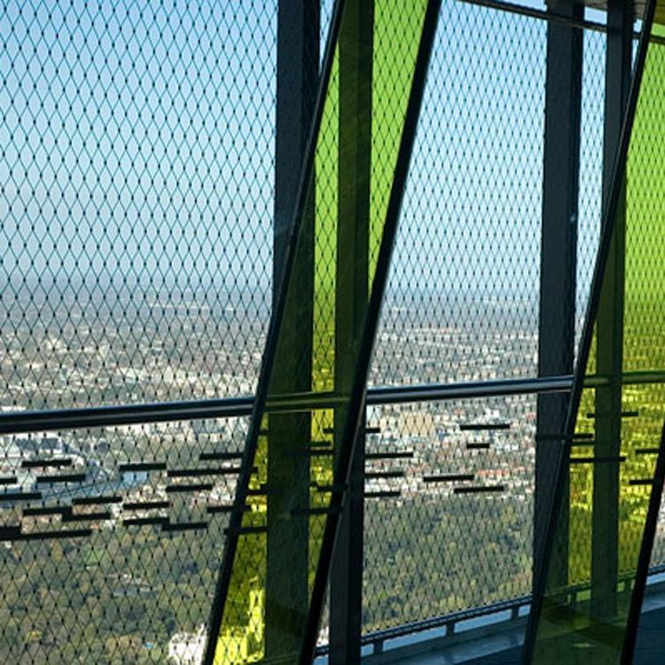 不锈钢绳网装饰网 304景区防护柔性网 不锈钢绳网厂家 佰安固