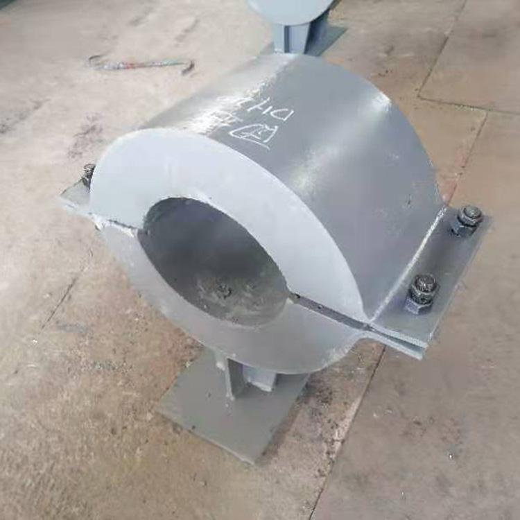 长输管道隔热管托 首站热网管道埋地绝热导向支座 蛭石隔热支座