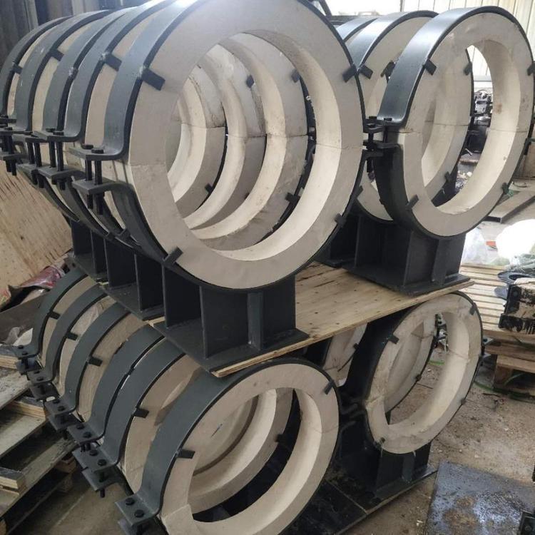 昂信德管道生产蛭石隔热管托 现货直供 滑动管托 导向管托 固定管托 批发定制