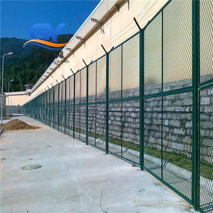 兰州厂区护栏厂家广盈丝网道路护栏隔离栏网