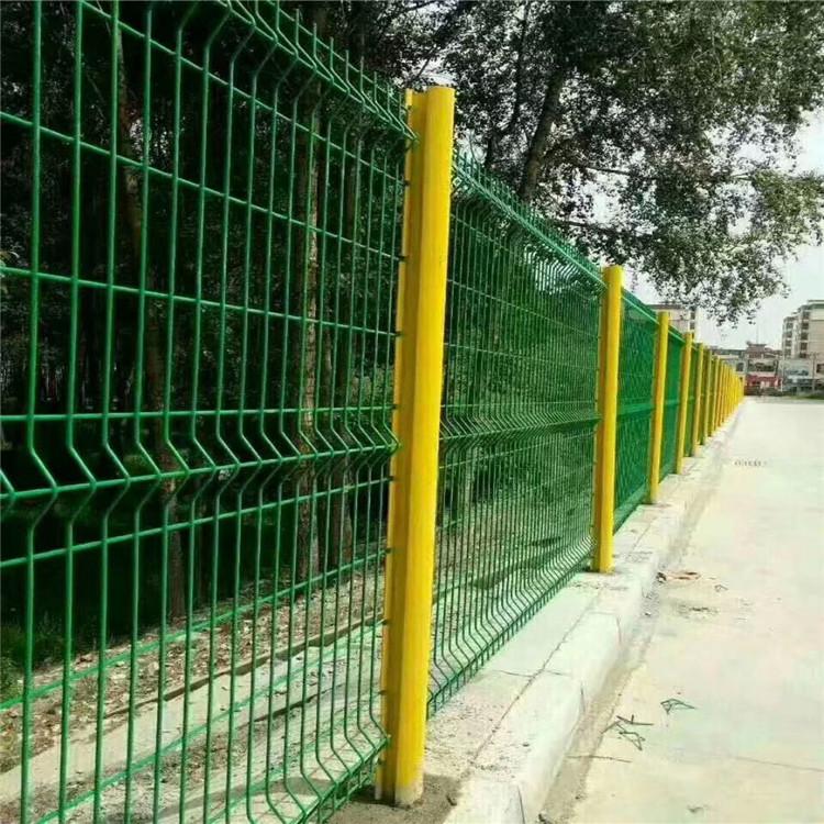 江西抚州河堤围栏网道路双边丝护栏网广盈防护网生产厂家