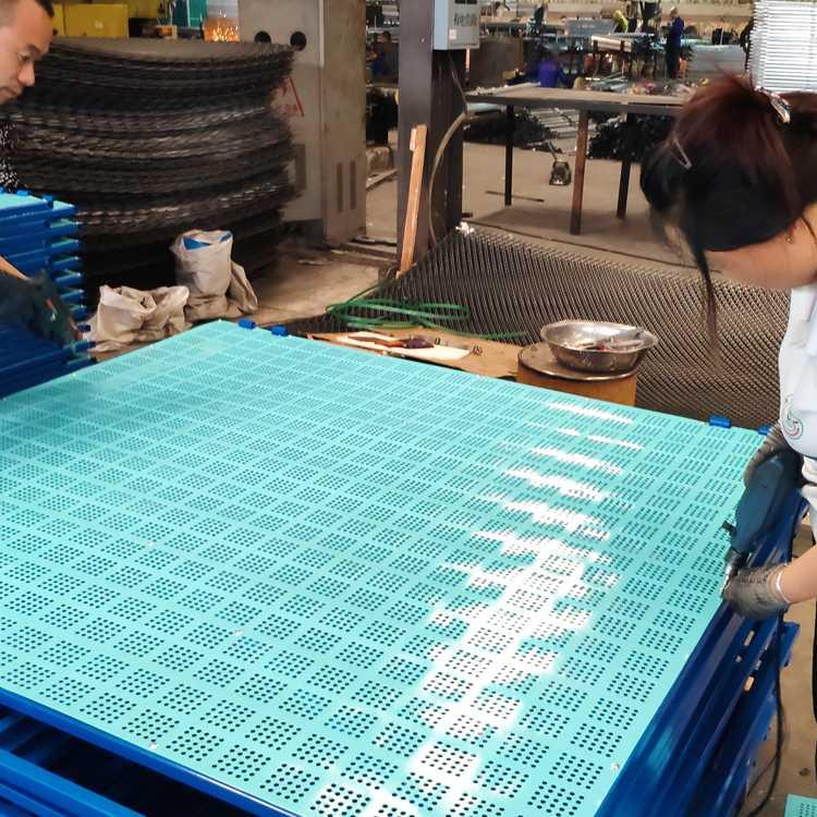 厂家定做供应美仑防火爬架网 带框爬架网 爬架网片