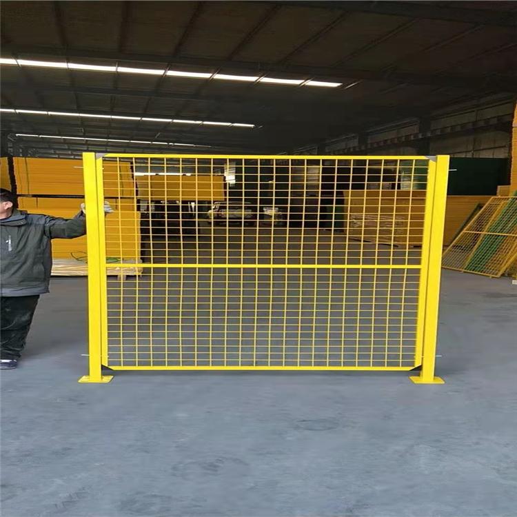 车间隔离网厂家-车间移动隔离网-浸塑铁丝车间隔离网