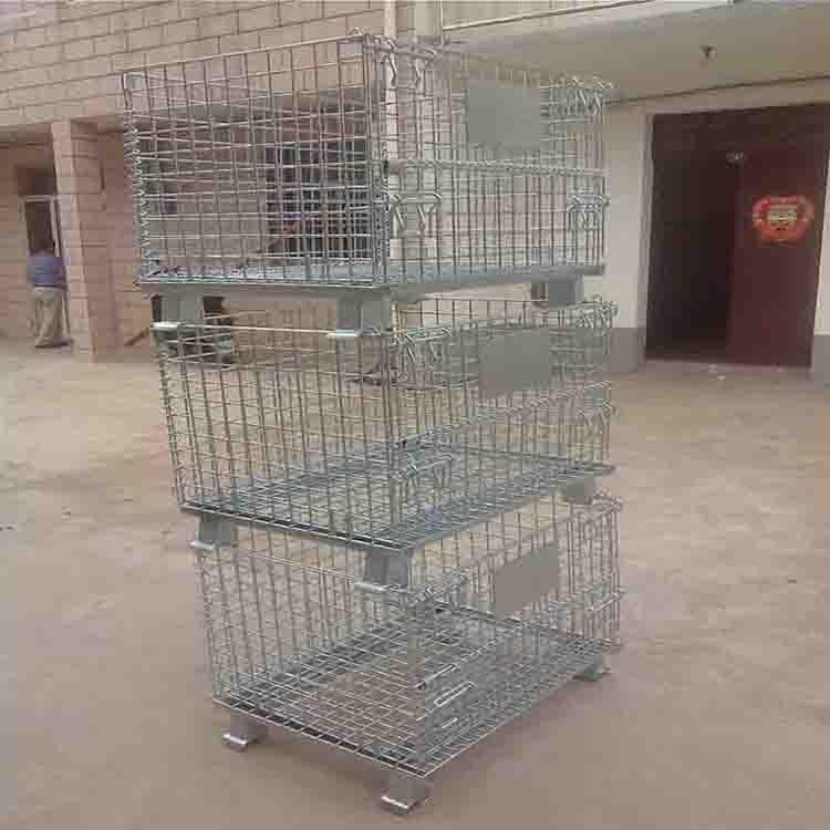 仓储笼厂家供应折叠筐 仓储笼价格 折叠筐 可定做批发供应