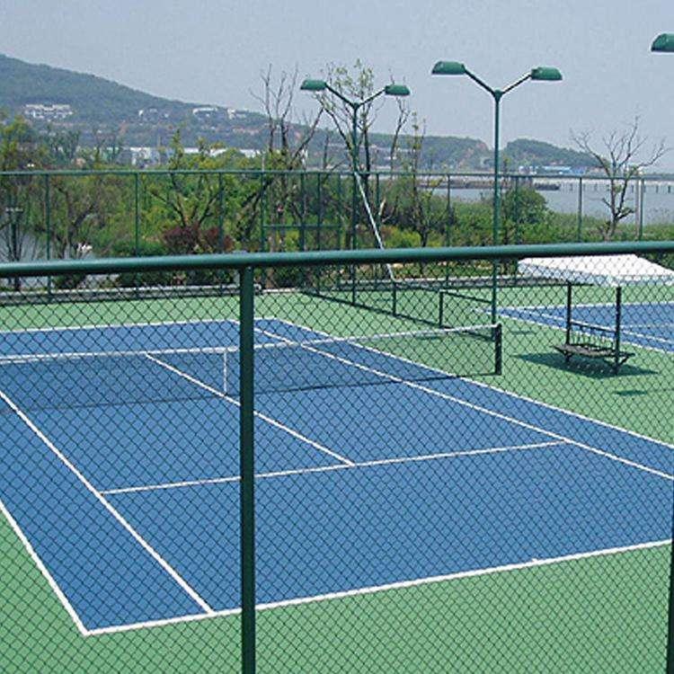 批发勾花网球场围网体育场围栏运动场操场护栏篮球学校护栏网