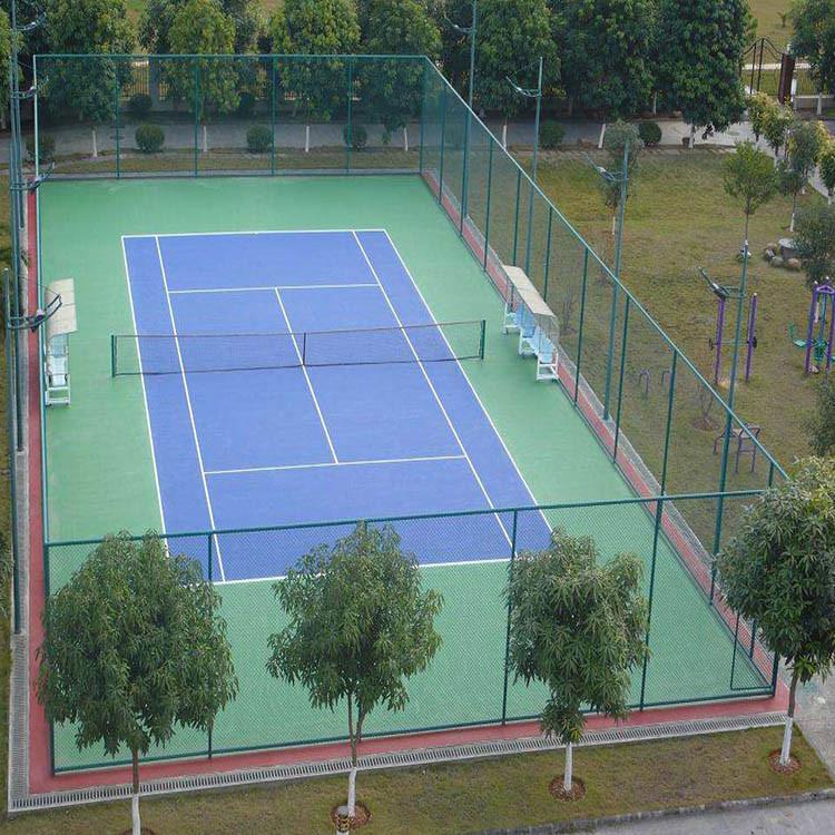 加工定做学校体育场围网 小区球场护栏网 公园运动场菱形勾花围栏
