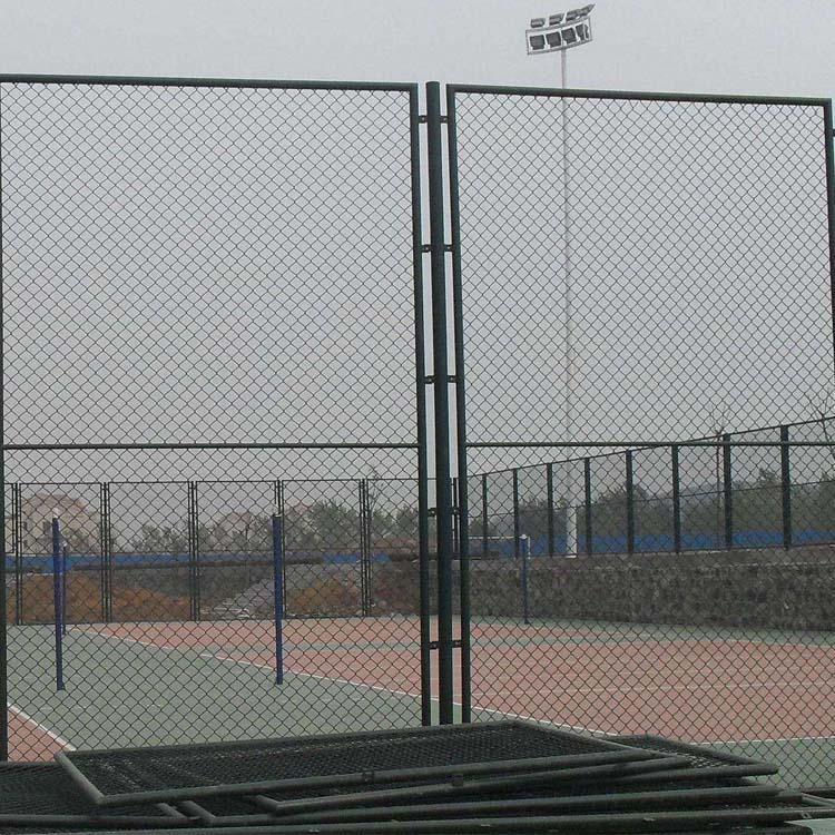 蓝球场围栏运动场足球场围网体育场专用网羽毛球防护网球场勾花网