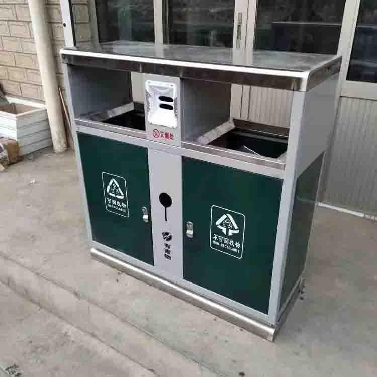 南昌市分类垃圾桶 商场果皮箱 公共环卫垃圾箱  不锈钢垃圾桶  环卫垃圾桶