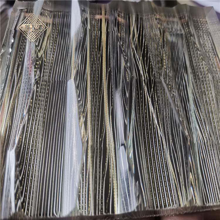 金属丝编织装饰网 镀银线玻璃夹层网 金属垂帘 金属幕墙网工厂