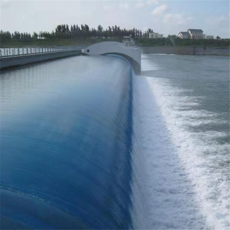 厂家定制景观橡胶坝 大量现货充气充水橡胶坝斜坡式橡胶坝