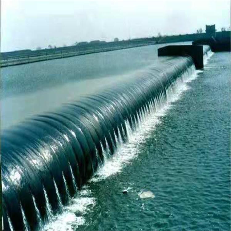 厂家供应充气充水式橡胶坝 拦河橡胶坝环保景观橡胶坝无缝橡胶坝