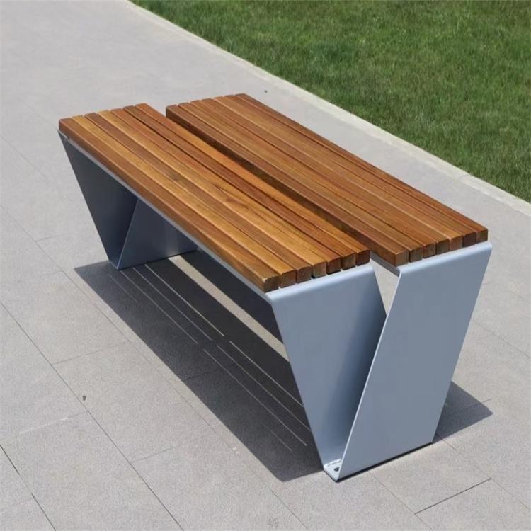 塑木休闲椅实木休闲椅适用于广场小区公园社区