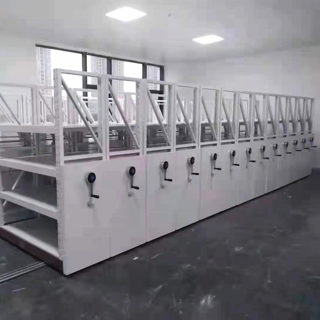 密集架 移动密集档案柜 文件库房档案密集柜单位轨道档案凭证柜