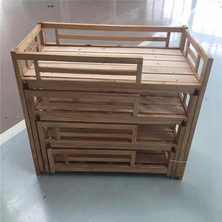 幼儿园木质推拉床 儿童专用午睡床多层批发定制
