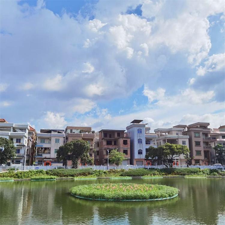 崇恒 人工生态浮岛报价 水生植物人工浮岛 基地实拍