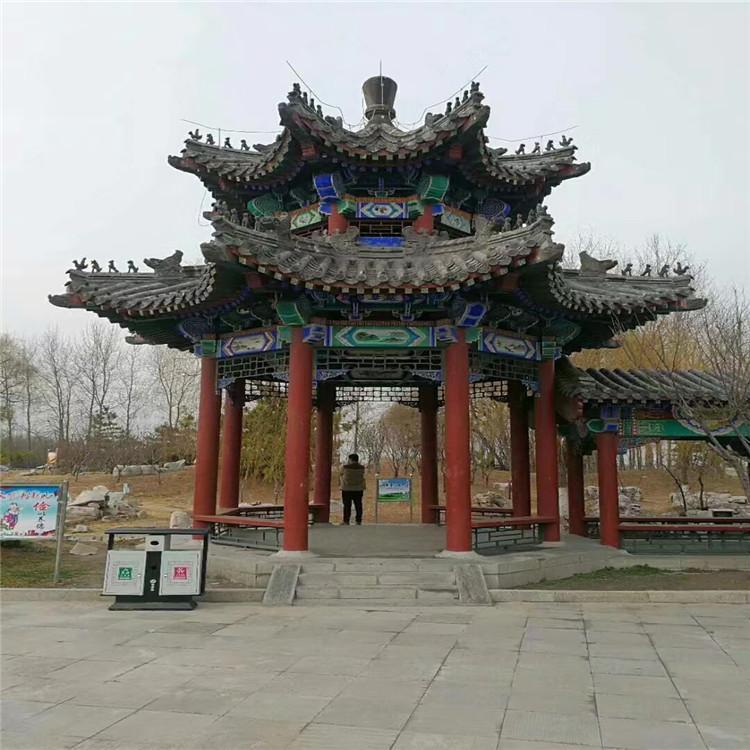 石亭子 古建凉亭 水泥凉亭 木制凉亭