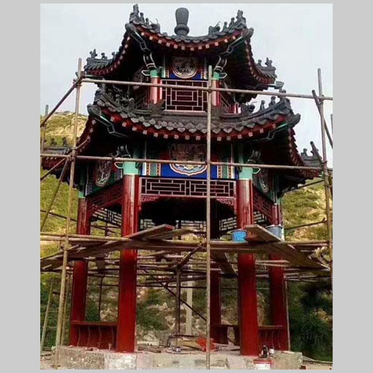 古建凉亭 双层凉亭 园林凉亭 凉亭施工