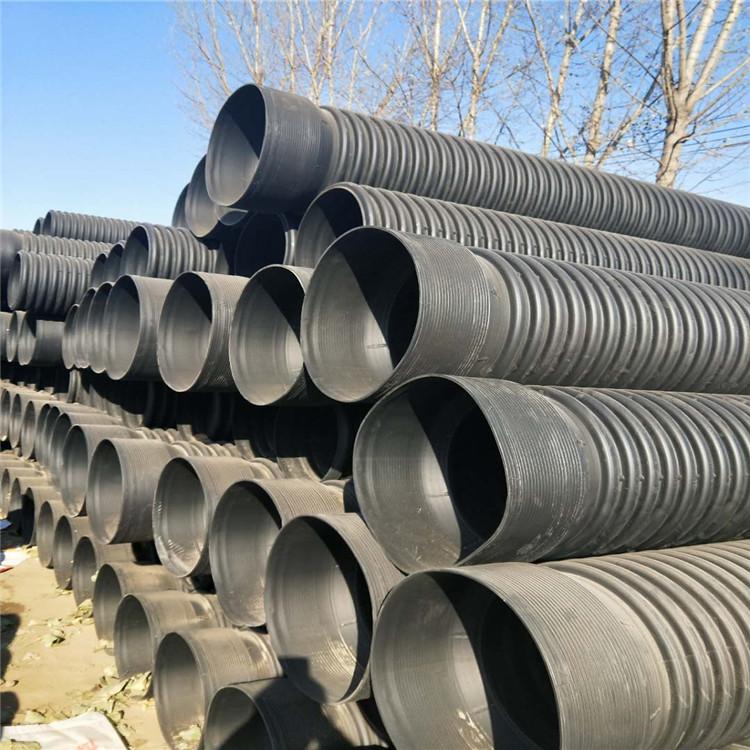 mpp双壁波纹管 DN200 市政排污排水管道