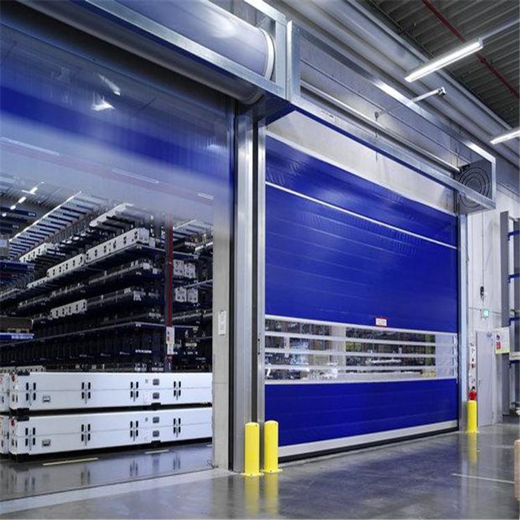 防火卷帘 电动卷帘门双轨双帘 保温自动卷帘门 