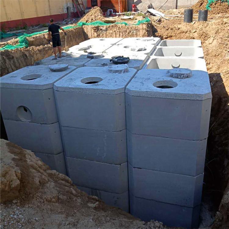 商砼混泥土组装化粪池  北京污水沉淀池厂家
