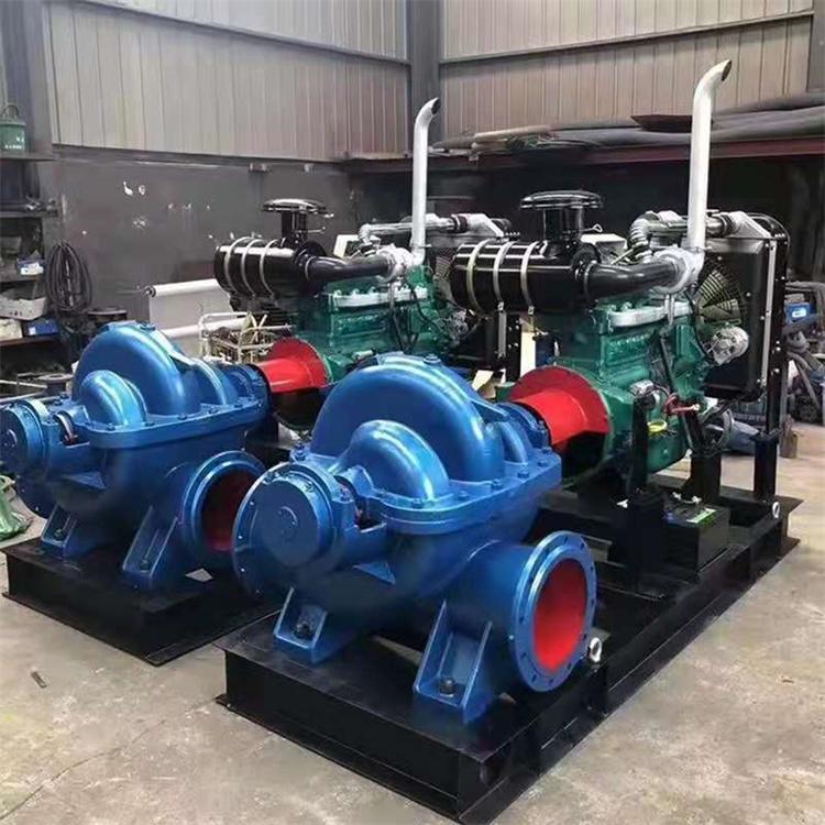 单级双吸卧式中开离心泵 单级双吸离心泵