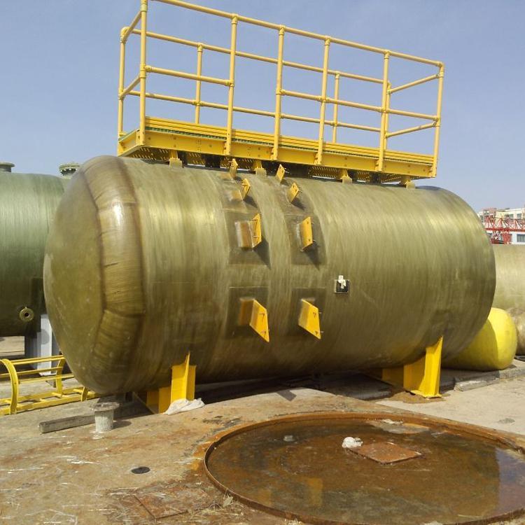 厂家定制 玻璃钢储罐 地埋式储罐 玻璃钢盐酸罐