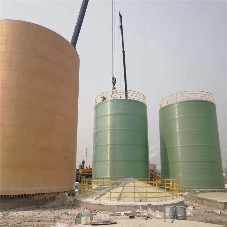  立式化工玻璃钢储罐 玻璃钢防腐储罐  支持定制