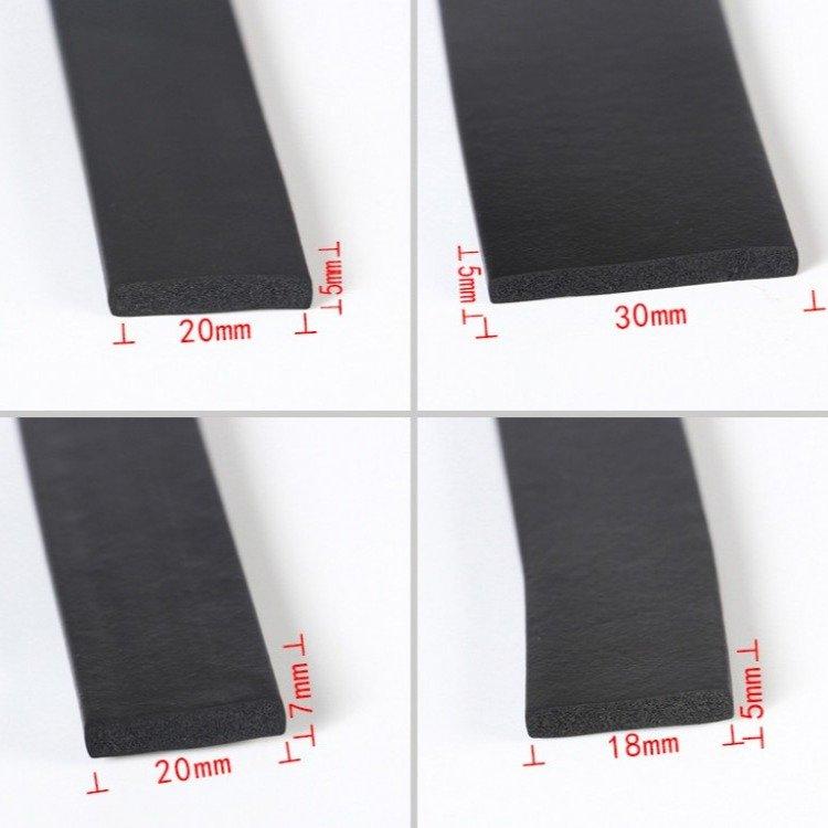 三元乙丙发泡胶条 EPDM发泡条 三元乙丙橡胶闭孔发泡机柜门条