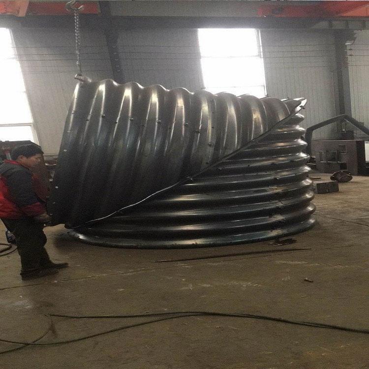 百功波纹涵管钢波纹管涵桥梁加固