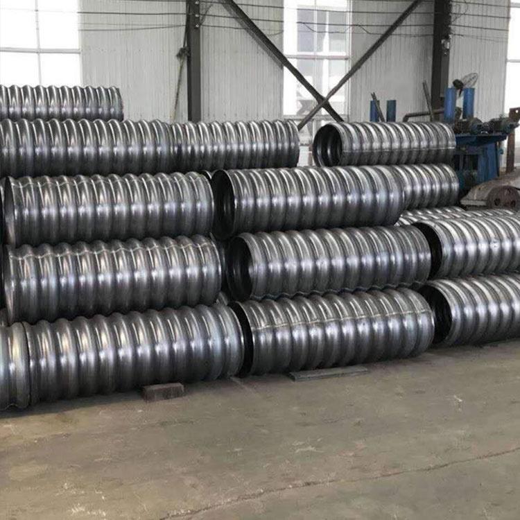 湖北恩施桥梁波纹管涵百功金属波纹涵管热镀锌波纹钢板涵洞加固