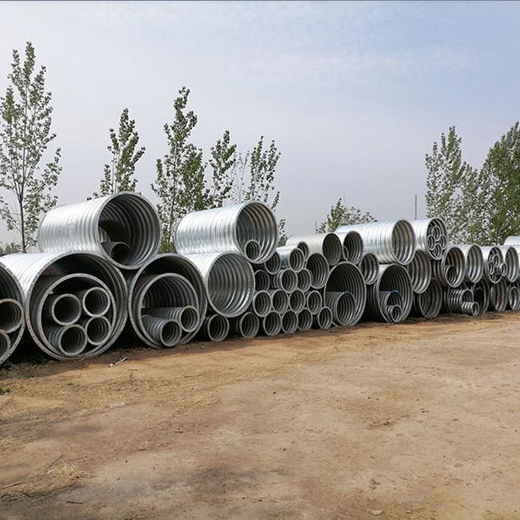 钢波纹涵管金属波纹管涵桥梁排水百功品质省心放心