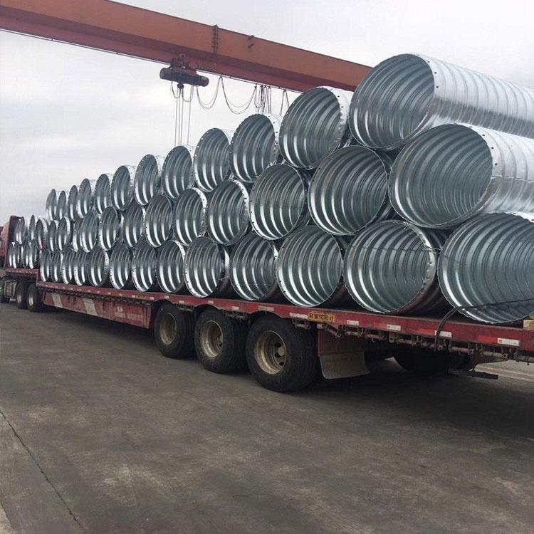 张家口拼装钢波纹涵管金属波纹管涵规格型号