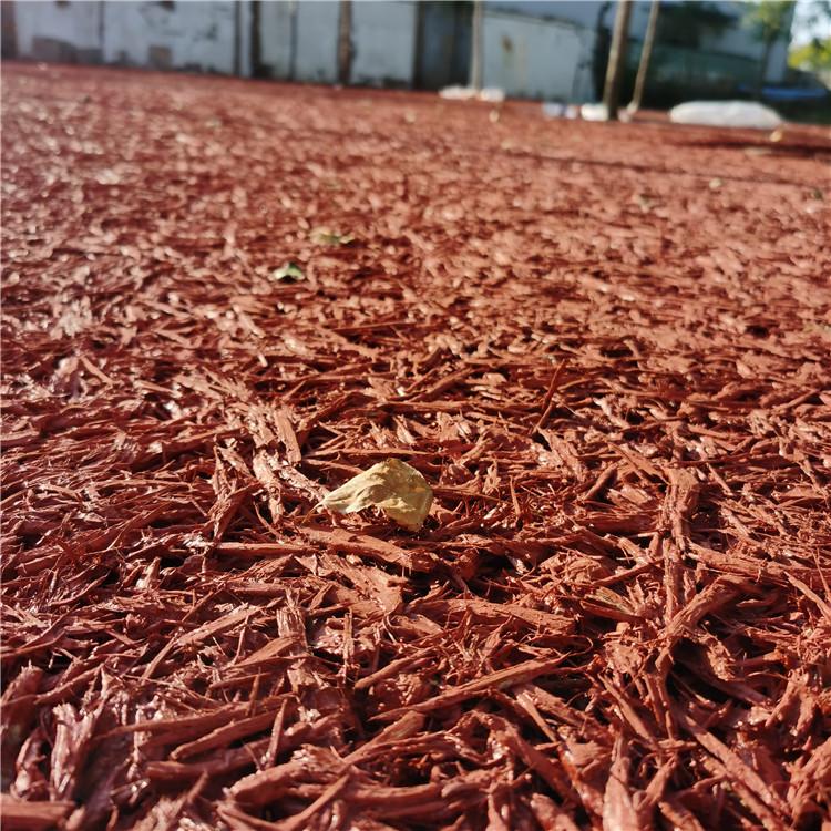 别墅庭院花园覆盖物 景观园林地表绿化用彩色树皮