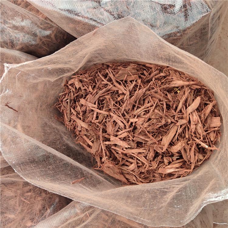 彩色树皮覆盖物 树穴覆盖地表覆盖物 园林景观染色树皮绿化