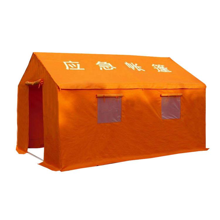 防雨加厚单帐篷 天蓝色便携救灾单帐篷