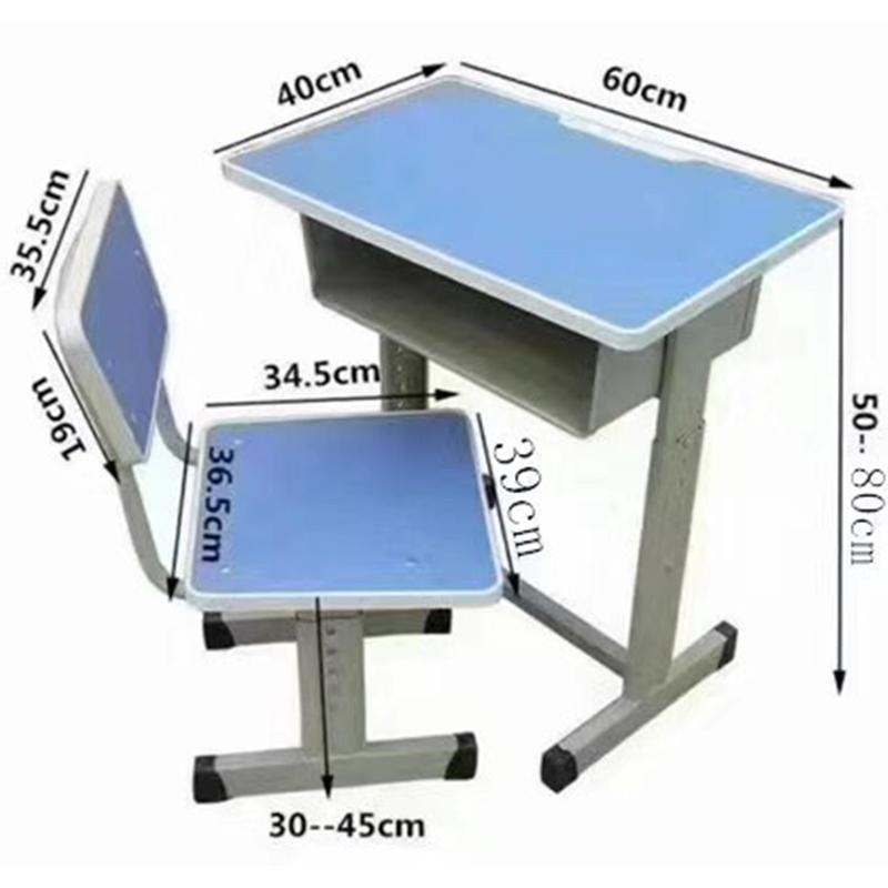 六横梁桌椅 儿童绘画桌椅 生产厂家