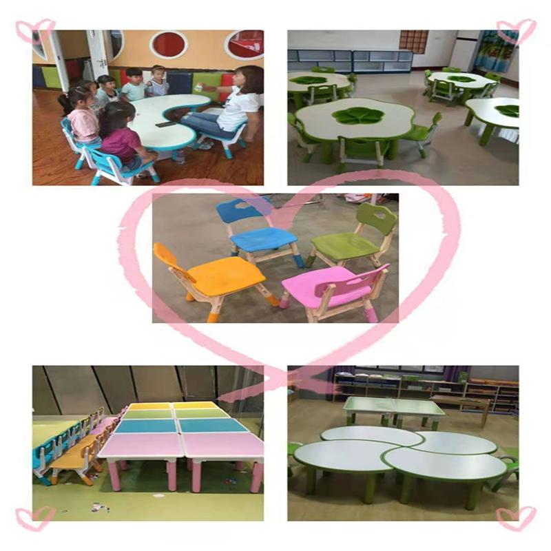 少儿阅览室 幼儿园木质课桌椅 生产批发