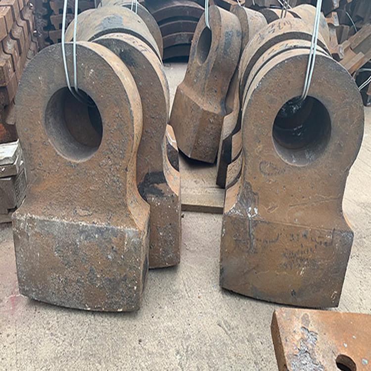 吴忠破碎机锤头 博固 耐磨高锰钢锤头销售