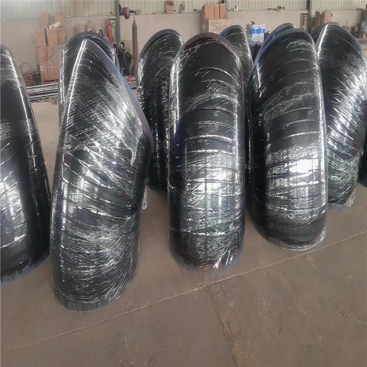 涂塑管道弯头 钢制弯头 生产内EP环氧树脂外 3PE加强级防腐弯头